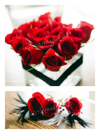 SwankyLuv: The Shedd Wedding: Flowers and Centerpieces